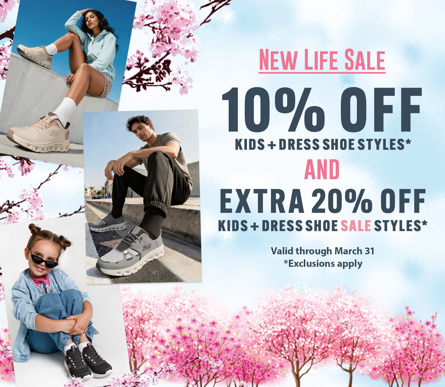 BACK TO SCHOOL / NEW LIFE SALE